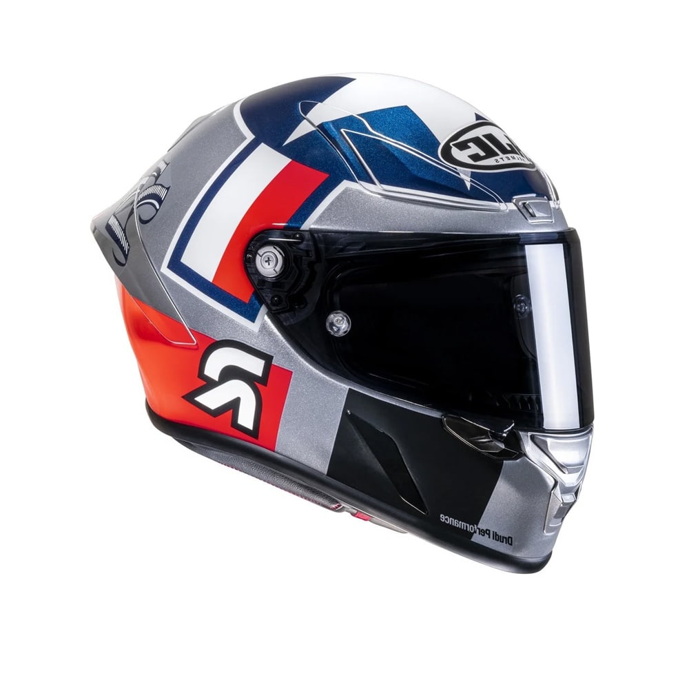 HJC RPHA 1 BEN SPIES SILVERSTAR DEPORTIVO CARRERAS DE MOTOS CASCO - CASCO