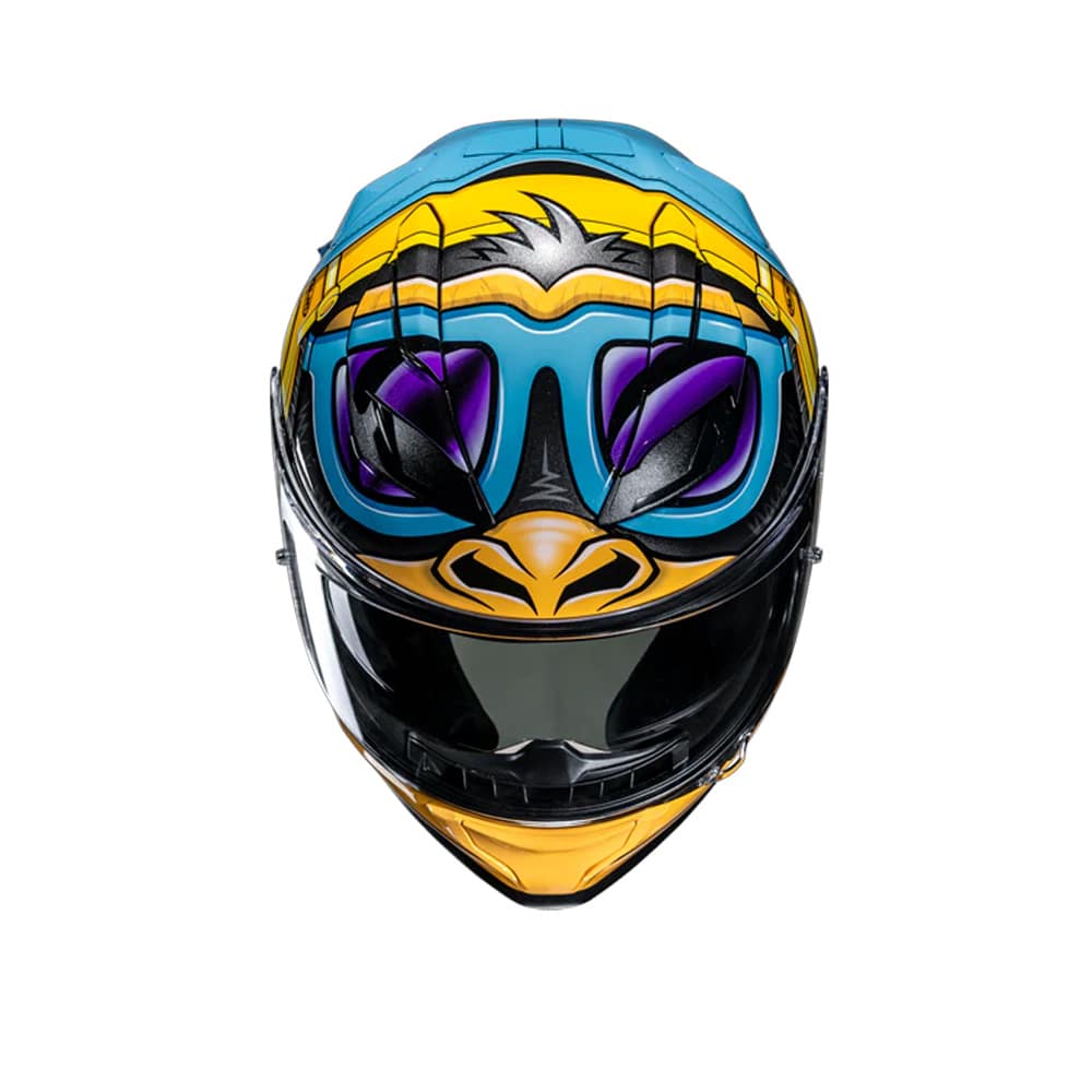 HJC F71 MONKEY DJ MC23 CASCOS INTEGRALES DE MOTO - CASCO