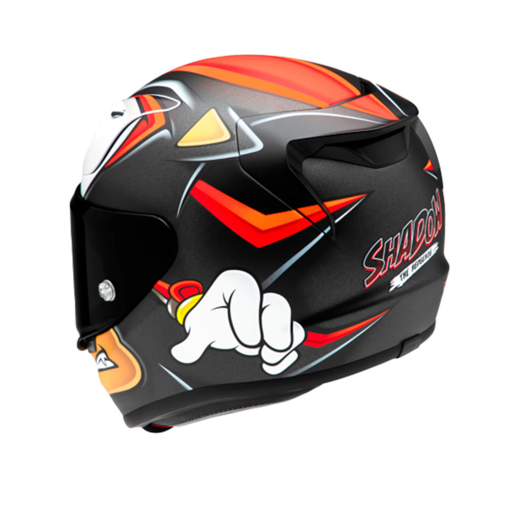 HJC RPHA 12 SHADOW THE HEDGEHOG CASCO INTEGRAL DE MOTO - CASCO