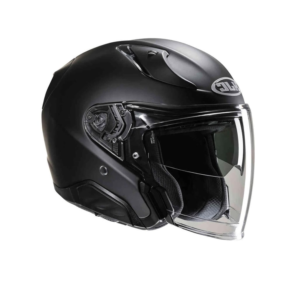 HJC RPHA 31 URBANA MOTOCICLETA CASCO ABIERTO NEGRO PLANO - CASCO