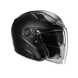 HJC RPHA 31 URBANA MOTOCICLETA CASCO ABIERTO NEGRO PLANO - CASCO