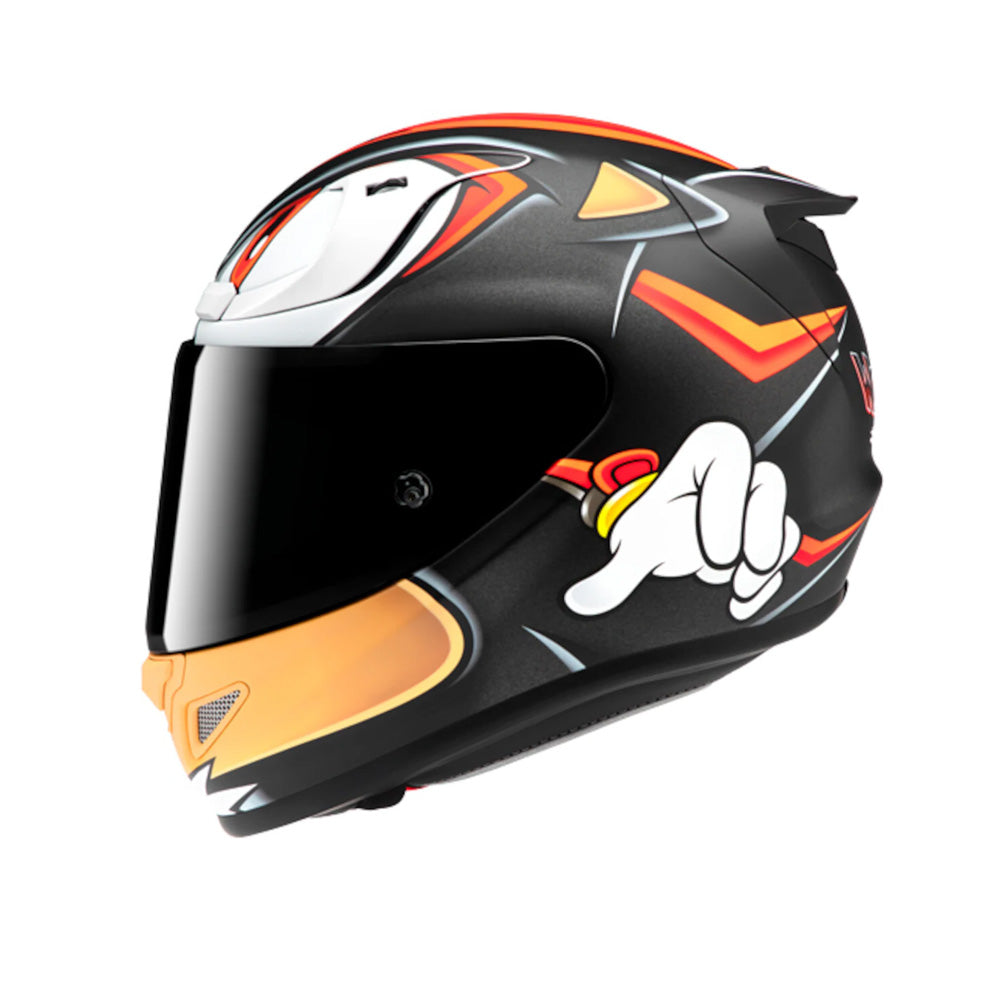 HJC RPHA 12 SHADOW THE HEDGEHOG CASCO INTEGRAL DE MOTO - CASCO