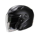 HJC RPHA 31 URBANA MOTOCICLETA CASCO ABIERTO NEGRO PLANO - CASCO