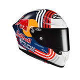 HJC BULL ROJO AUSTIN GP MOTO CASCO DE CARRERA COMPLETA