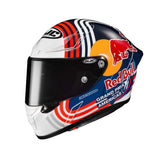 HJC BULL ROJO AUSTIN GP MOTO CASCO DE CARRERA COMPLETA MAXIMO MOTO