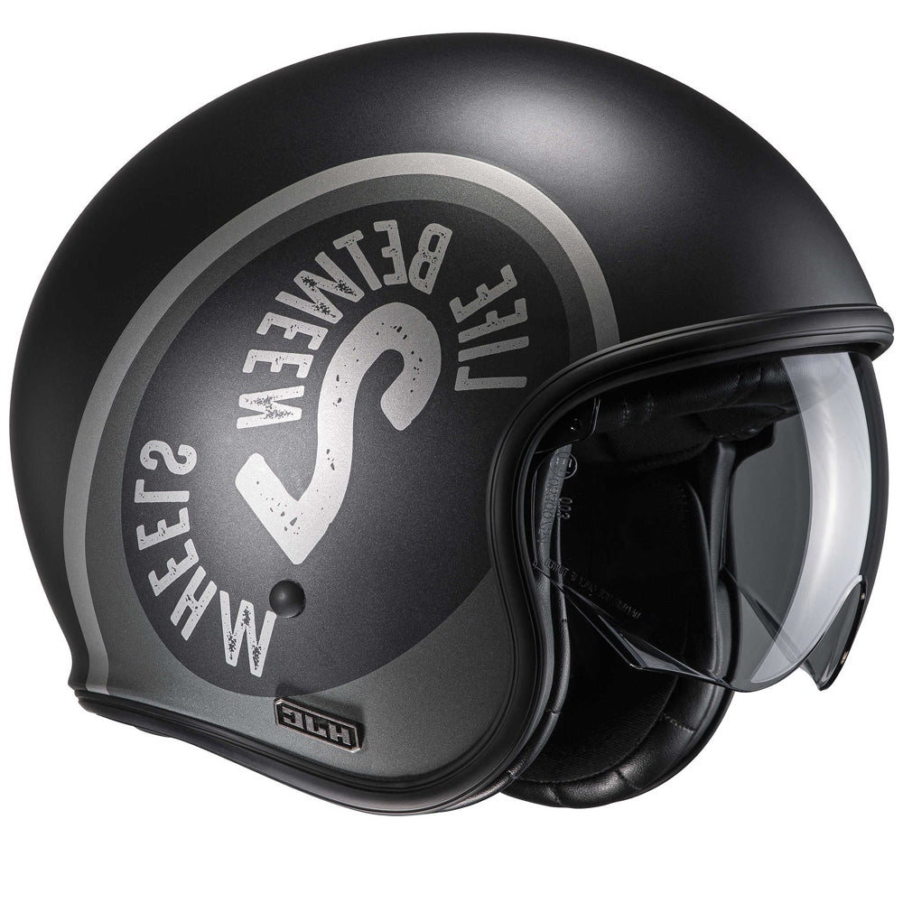 HJC V30 Harvey MC5SF Casco de motocicleta abierto estilo retro clásico