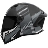 MT Stinger 2 Tron B12 Gloss Casco integral deportivo motocicleta