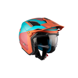 MT DISTRICT SV S ANALOG D24 CASCO ABERTO DE MOTO MATE