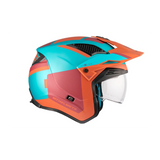 MT DISTRICT SV S ANALOG D24 CASCO ABERTO DE MOTO MATE