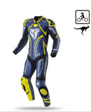 R-TECH RISING STAR 1 PC MONO DE MOTO HOMBRE AZUL AMARILLO FLOUR