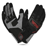 Shua - Sea Breeze Guantes Negro/Gris/Rojo-GUANTES-Maximo Moto