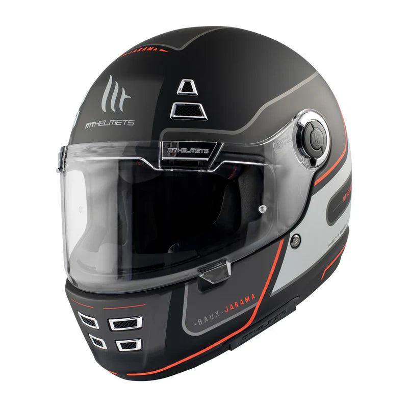 MT JARAMA BAUX E15 MATE - XXL / MATE RED