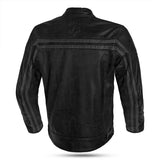 BELA - CHAQUETA PIEL STARK NEGRO/GRIS - SECURTEX MOTOR S.L (t/a MaximoMoto)