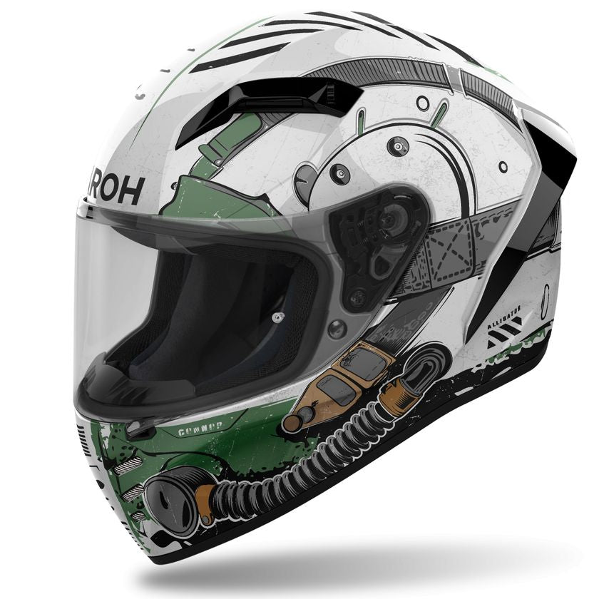 AIROH CONNOR ALLIGATOR GLOSS E06 - SECURTEX MOTOR S.L (t/a MaximoMoto)