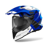 AIROH COMMANDER 2 REVEAL Aventura Casco Azul Brillo E06