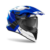 AIROH COMMANDER 2 REVEAL Aventura Casco Azul Brillo E06