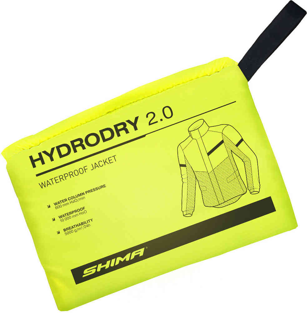 SHIMA HYDRODRY 2.0 RAIN JKT BLK/FL - Accesorios