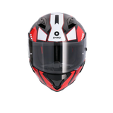SHIRO CASCO HUNTER SH-890 STAGE NEGRO_ROJO