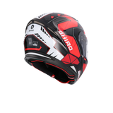 SHIRO CASCO HUNTER SH-890 STAGE NEGRO_ROJO