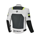 R-TECH - SPIRAL MESH Hielo/Negro/Amarillo Fluo