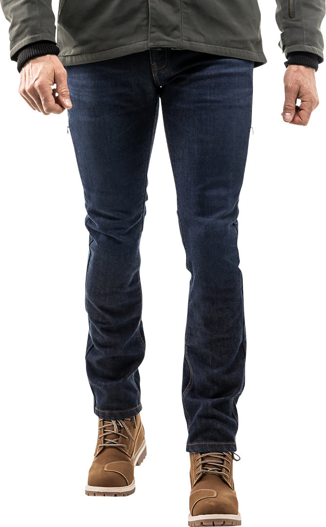 IXON KENNY HOMBRE PANTALONES MOTO JEANS AZUL