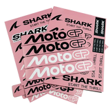 SHARK SKWAL JET CUP MOTOGP MAT CASCO DE MOTO JET NEGRO ANTRACITE ROJO