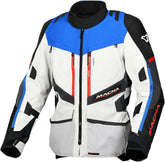 Macna Domane hombre Chaqueta impermeable aventura gris claro azul negro