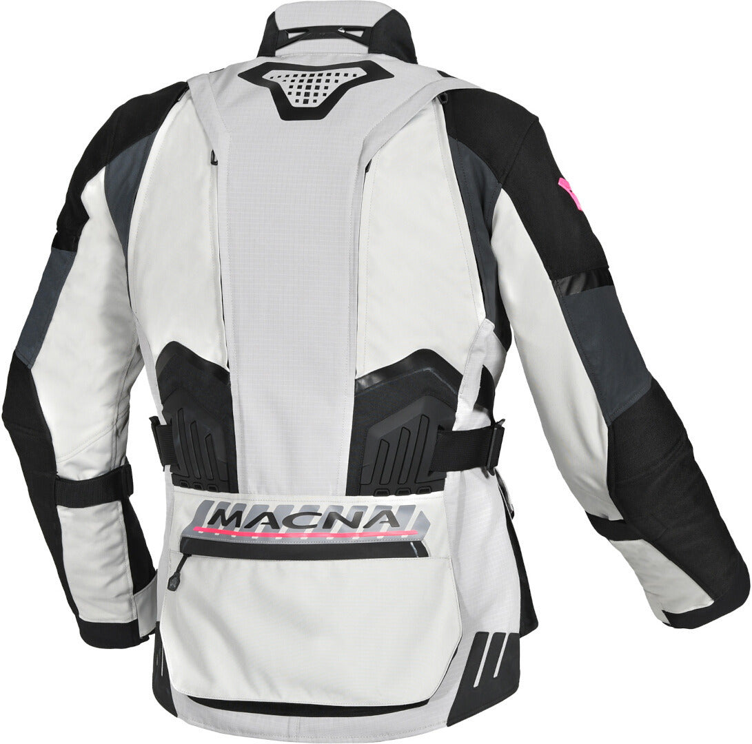 Macna Domane Mujer Chaqueta Textil Gris Claro Gris Negro