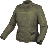 Macna Evora mujer Chaqueta textil impermeable competición Verde