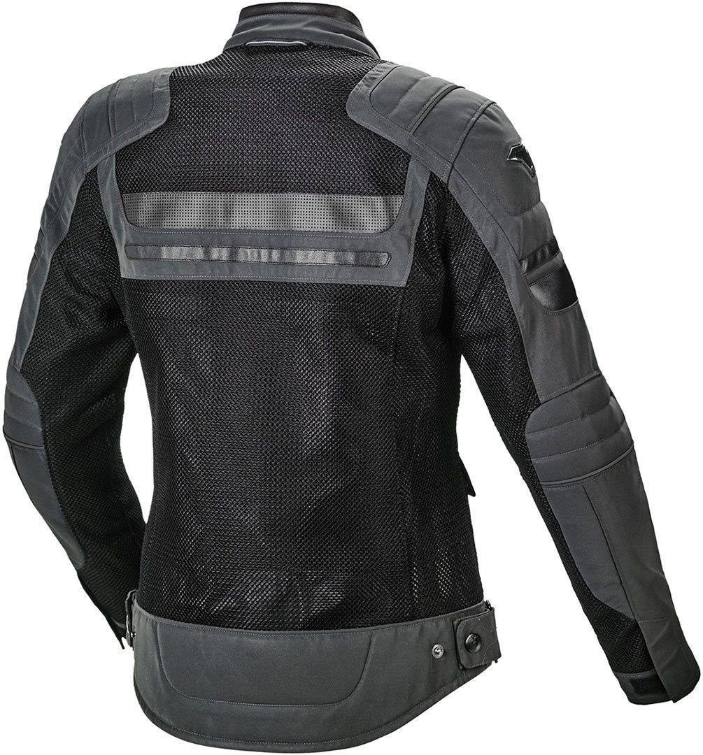 Macna Fluent NightEye Lady Motocicleta Textil Chaqueta