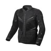 Macna Aerocon hombre Chaqueta textil impermeable Negro