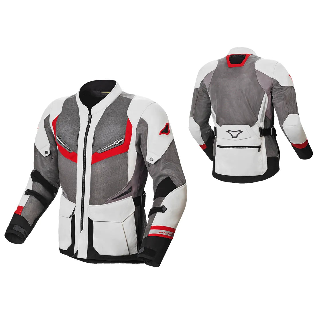 Macna Aerocon Night Eye para hombre Chaqueta aventura turismo