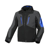 Macna Angle hombre Chaqueta moto casual negro gris oscuro azul