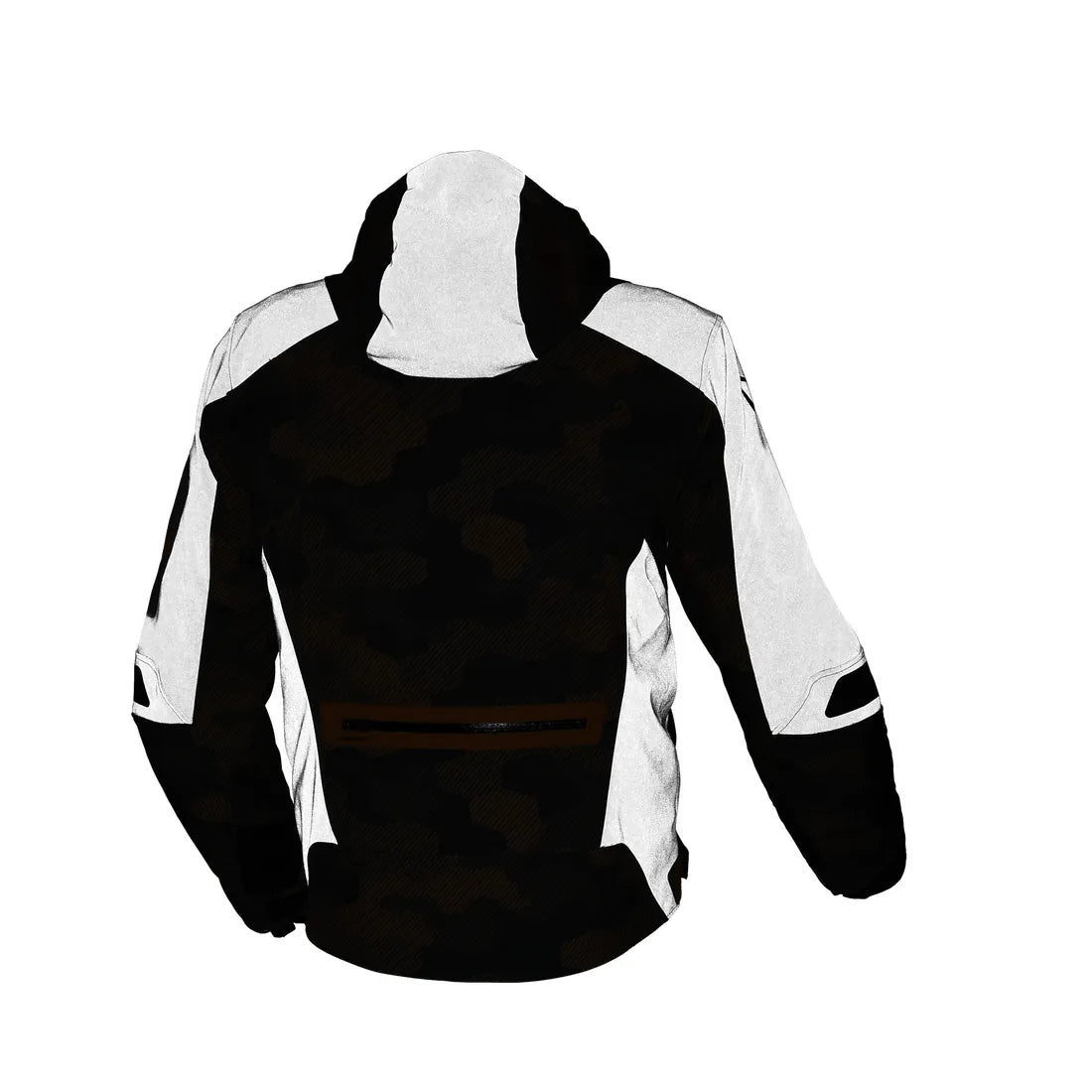 Macna Angle hombre Chaqueta montar informal elegante marrón gris