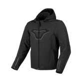 MACNA ATRACOR Hombre Softshell Verano Chaqueta Moto Negro