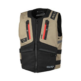 Macna MUTV-1 Chaleco aventura mangas Topo Negro