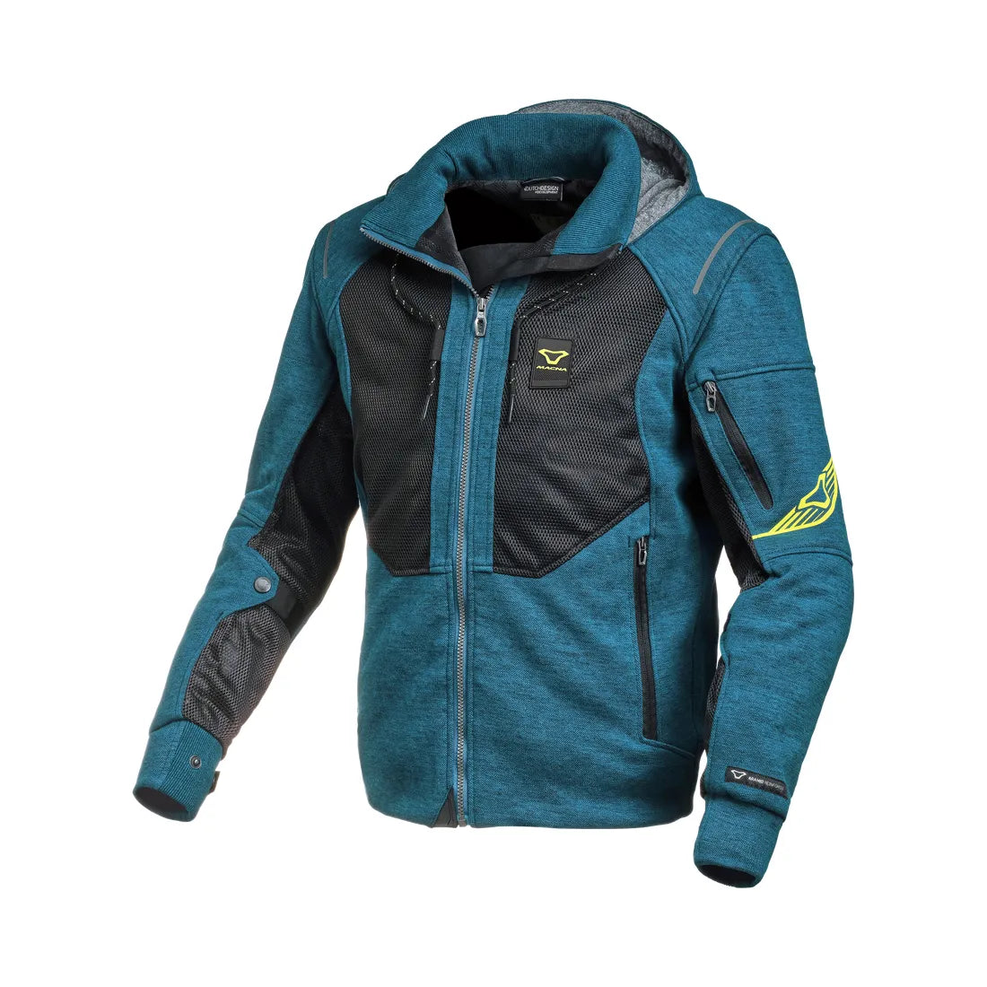 MACNA BREEZE Sudadera Capucha Moto Cremallera Hombre