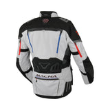 MACNA Cacica Chaqueta Aventura Moto Blanco Rojo Azul