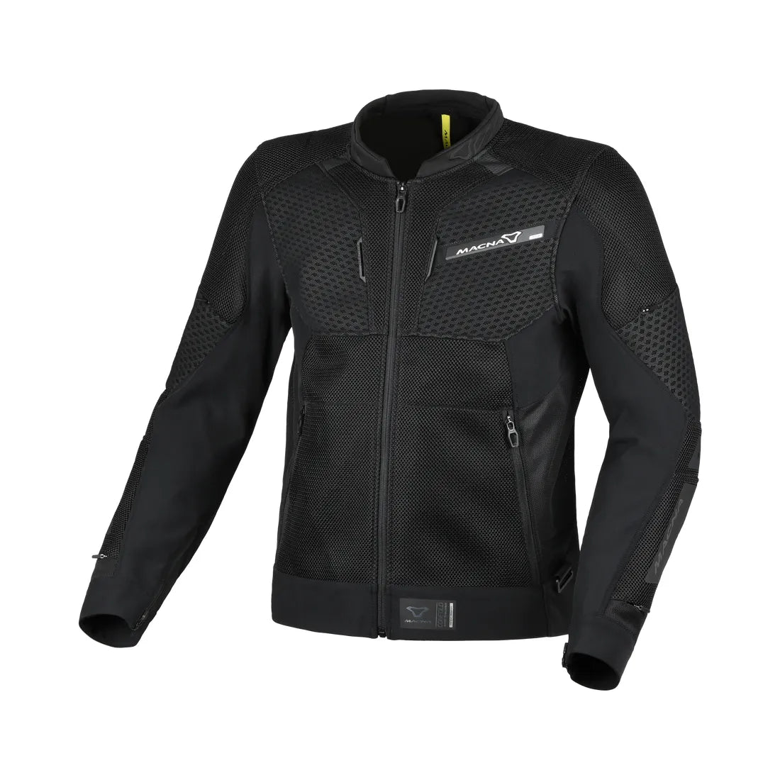MACNA Corvit Chaqueta Carreras Aventura Moto Negra