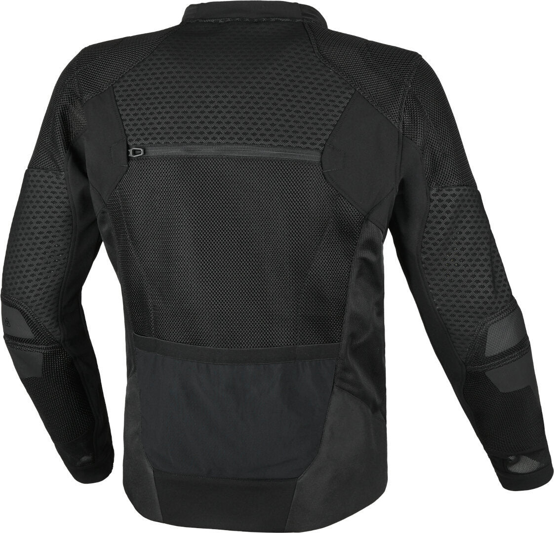 MACNA Corvit Chaqueta Carreras Aventura Moto Negra