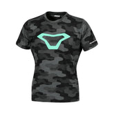 Macna Dazzle Wing 2.0 Camiseta mujer Negro Gris Verde Menta