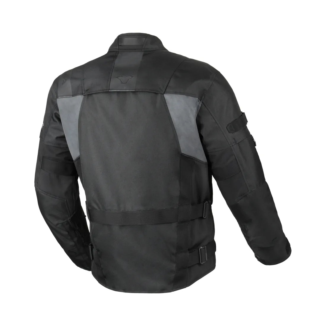 Macna Higera hombre Chaqueta textil impermeable motocicleta Negro