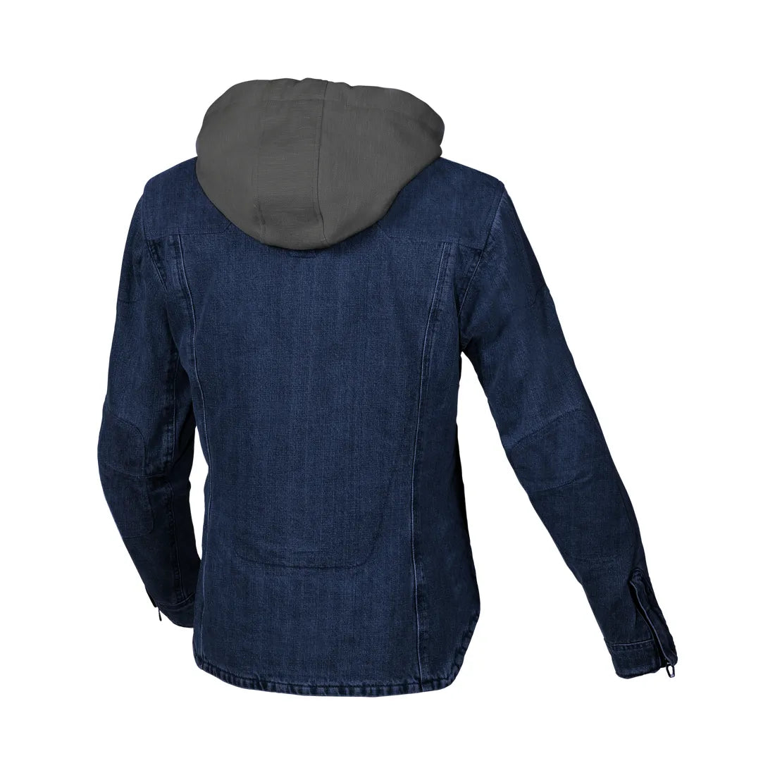 MACNA INLAND Mujer Textil Moto Chaqueta Azul Marrón