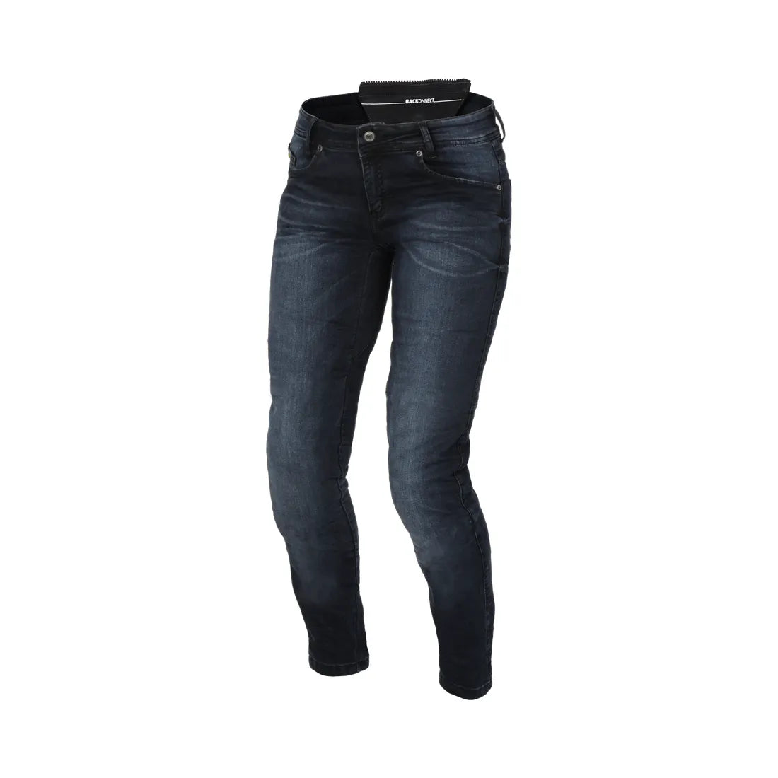 MACNA JENNY PRO Mujer Moto Denim Vaqueros Azul