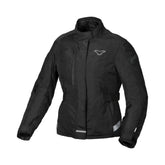 MACNA NIVALA Mujer Impermeable Textil Moto Chaqueta Negra
