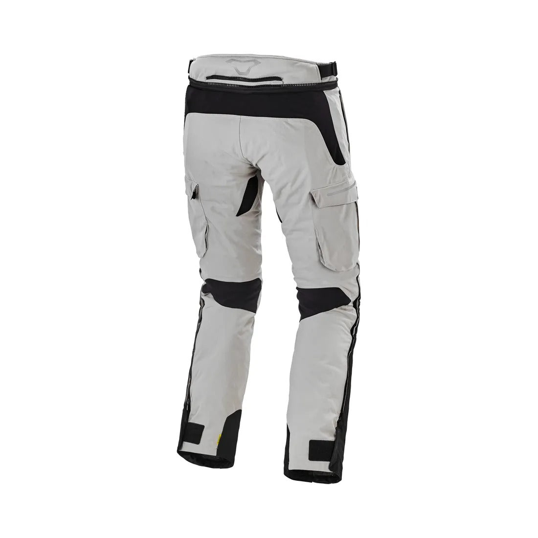 MACNA NOVADO HOMBRE PANTALONES MOTO CARRERAS GRIS CLARO NEGRO