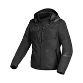 Macna Racoon mujer Chaqueta impermeable informal Negro