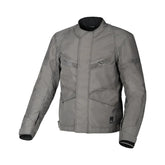 Macna Raptor Hombres Textil Impermeable Chaqueta Gris claro