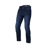 MACNA STONE Hombre Motociclista Denim Vaqueros Azul