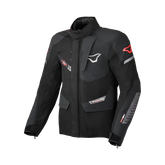 Macna Sincronía Chaqueta Textil Negra